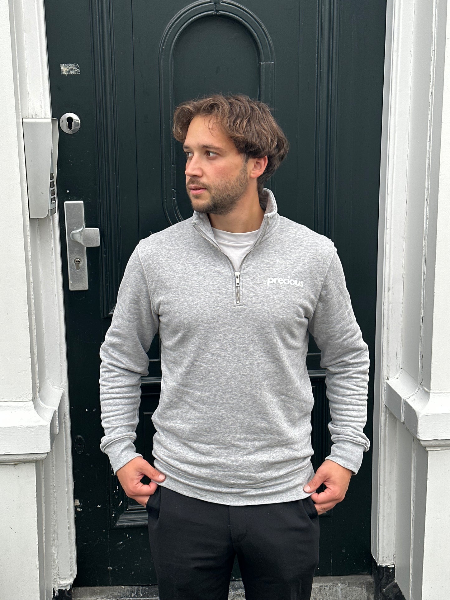 SWEATER MIT REISSVERSCHLUSS