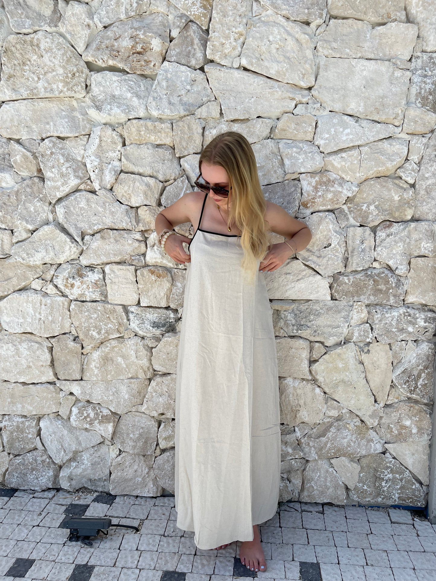MAXI DRESS BEIGE