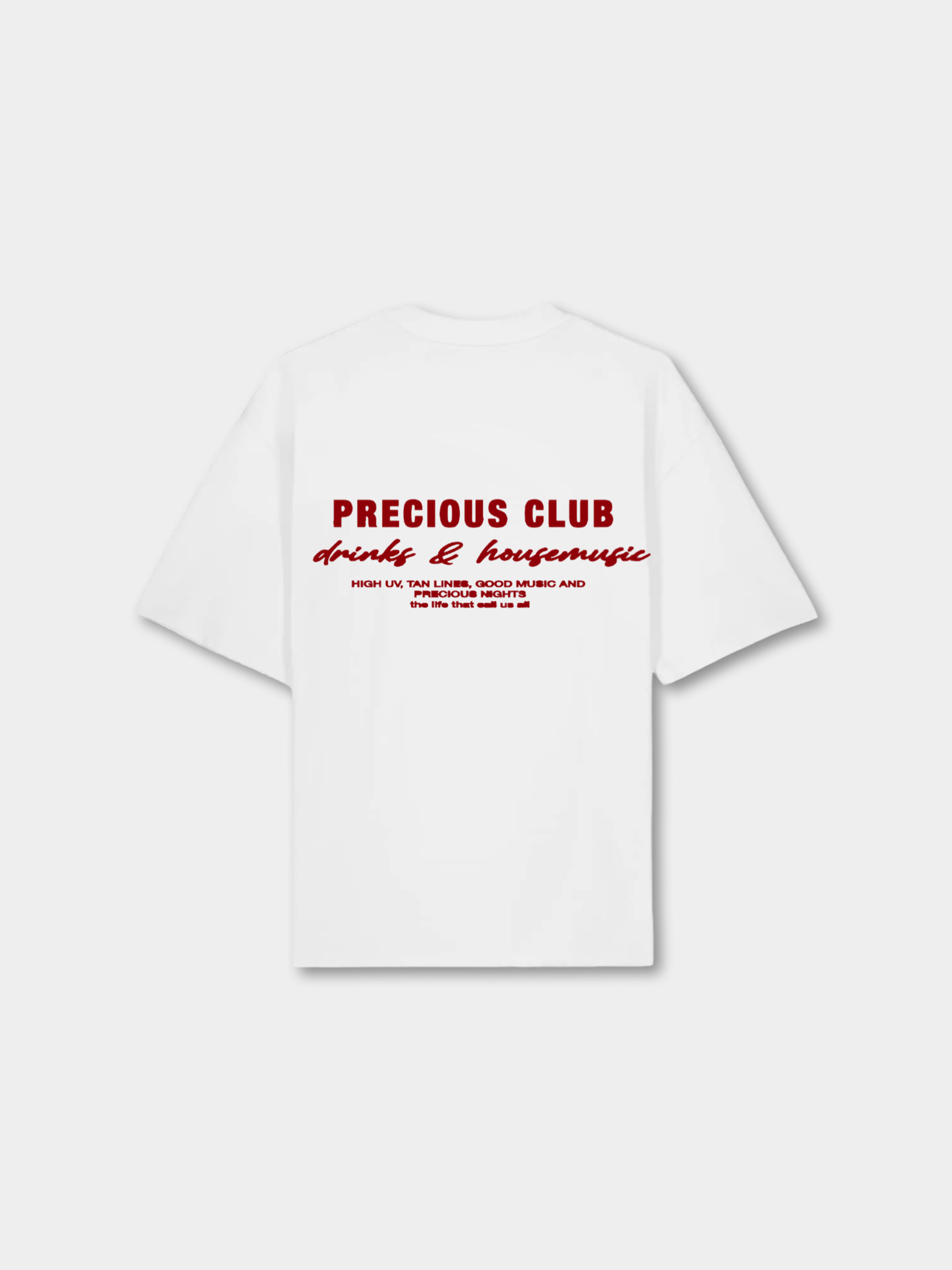 T SHIRT DRINKS & HOUSEMUSIC