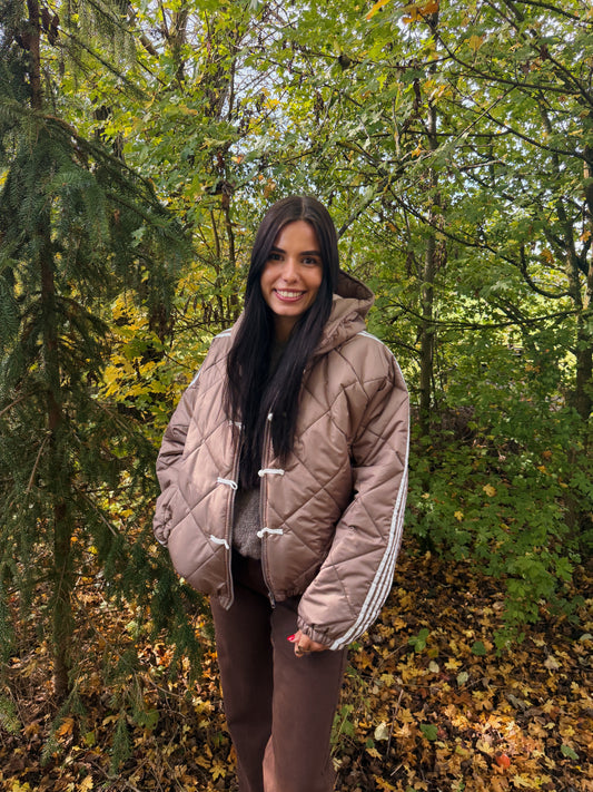MUSHROOM PUFFER JACKET