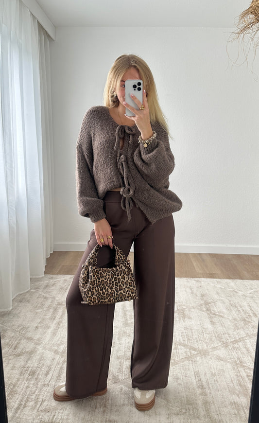 CARDIGAN BROWN