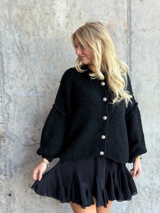 CARDIGAN BLACK