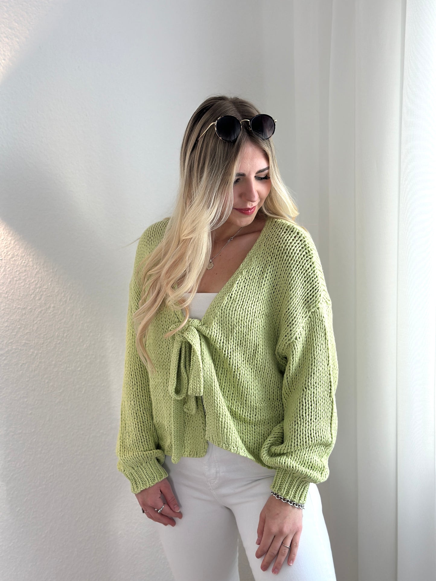 CARDIGAN PISTACHIO