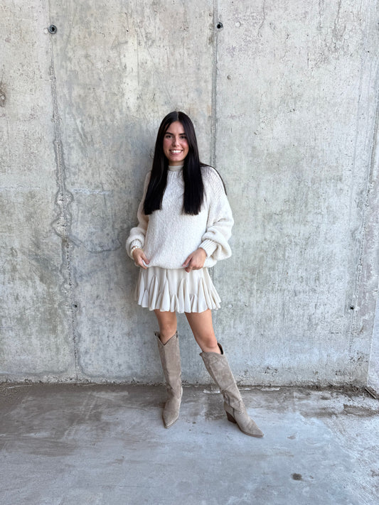 PULLOVER CREME