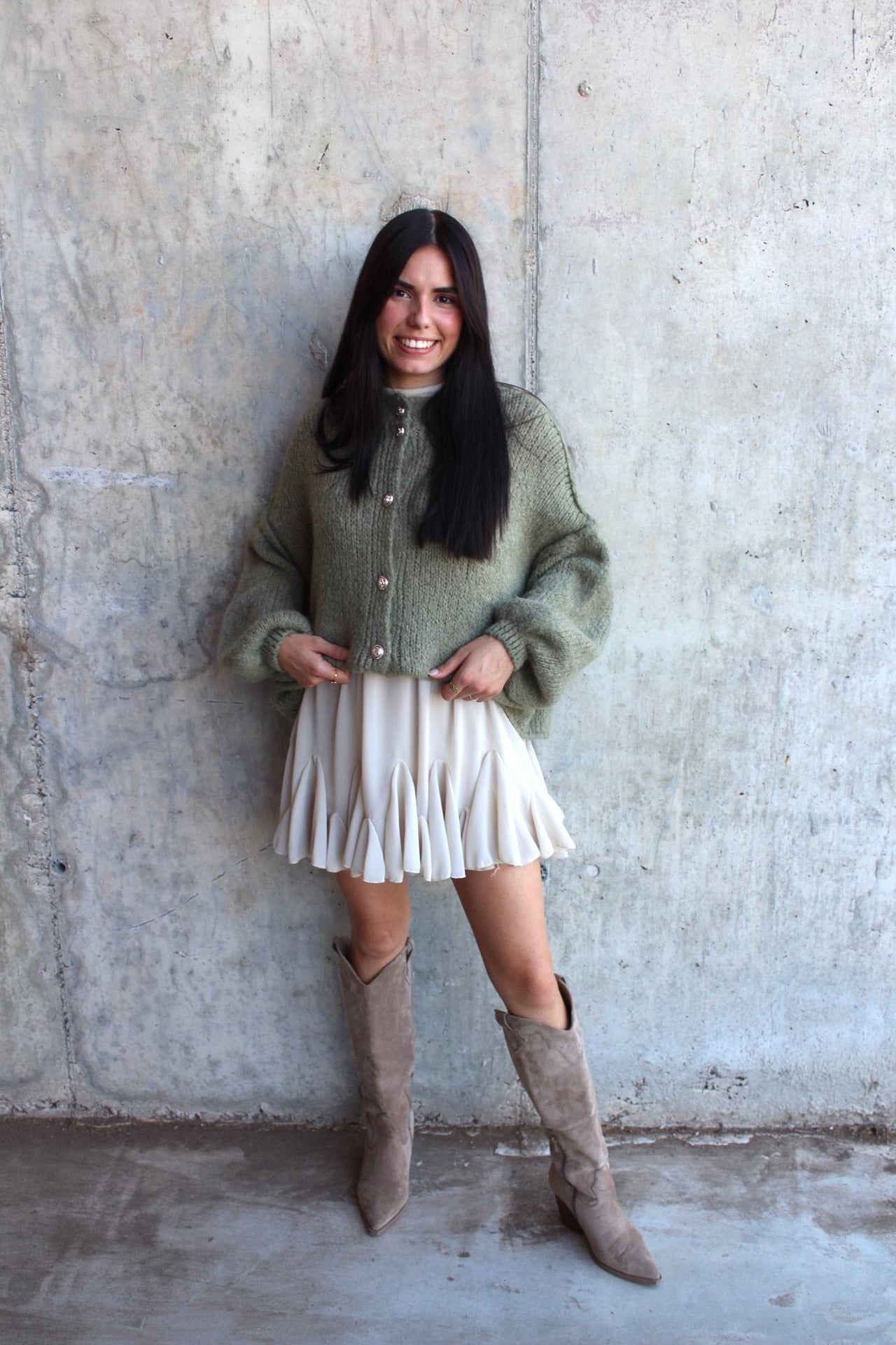 CARDIGAN GRÜN