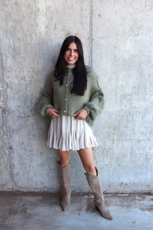 CARDIGAN GRÜN