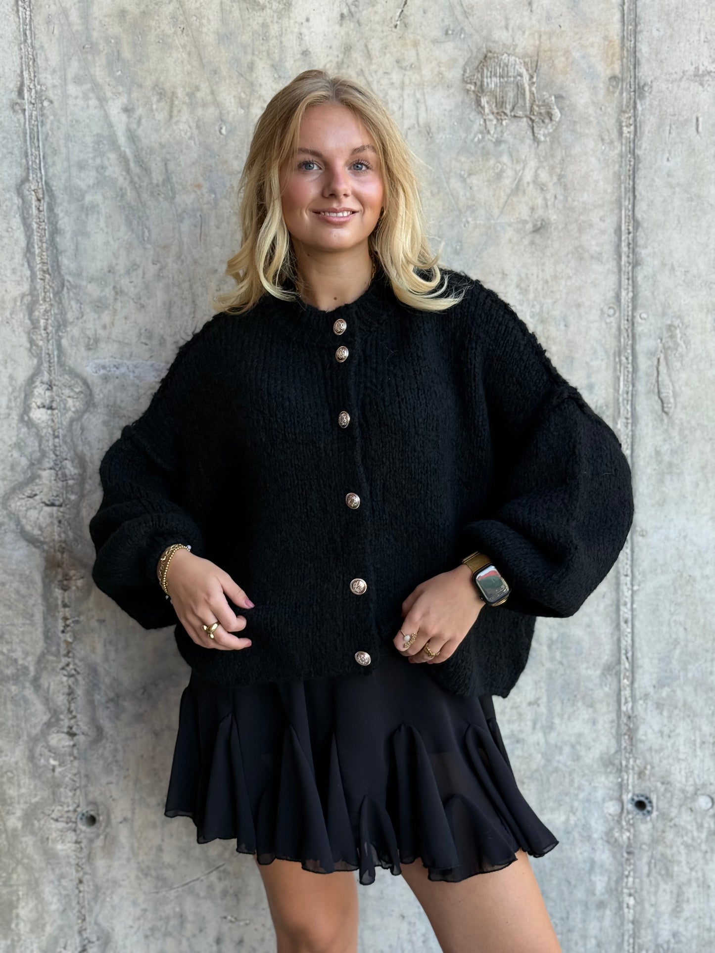CARDIGAN BLACK
