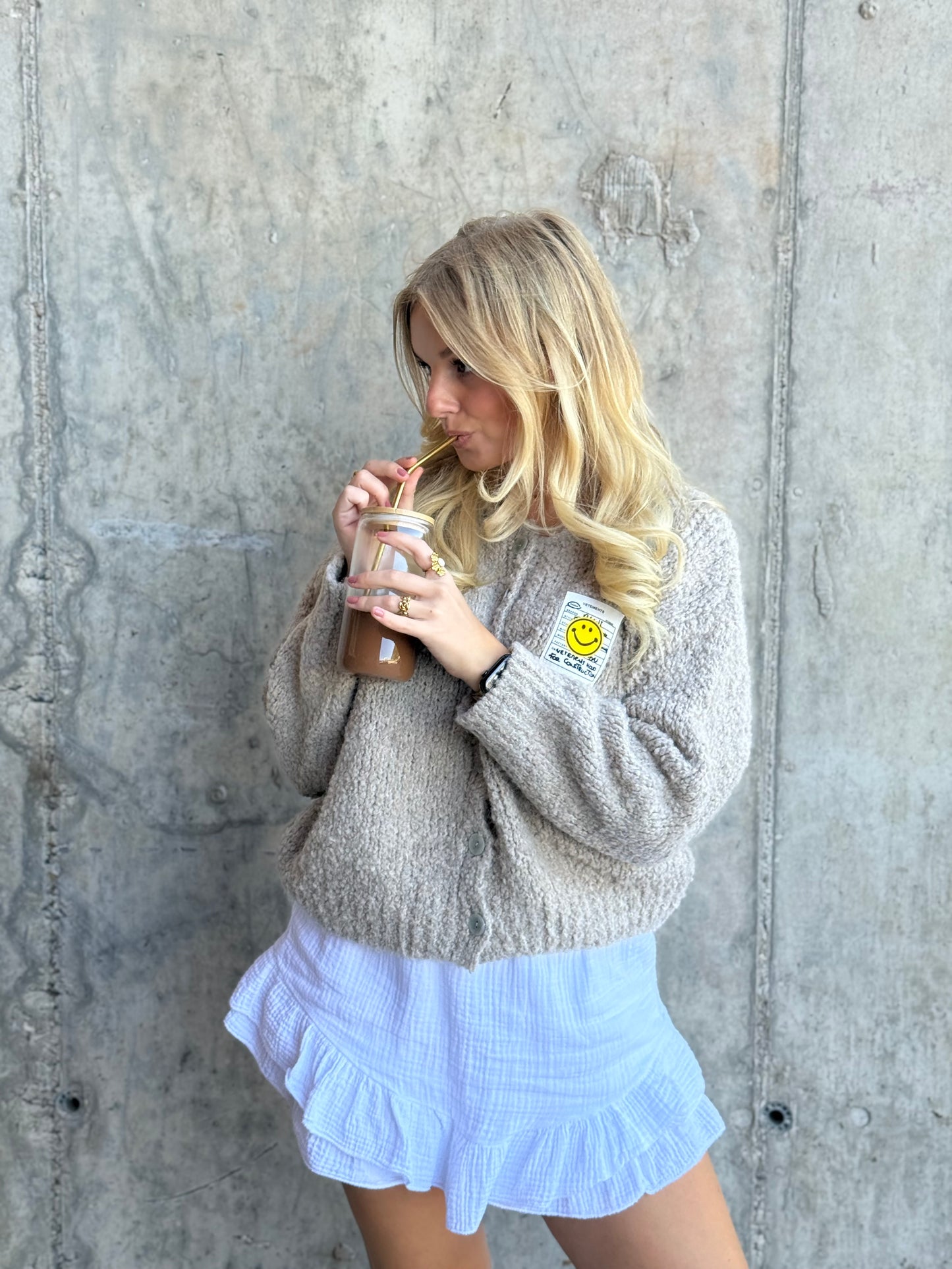 CARDIGAN CAPPUCCINO