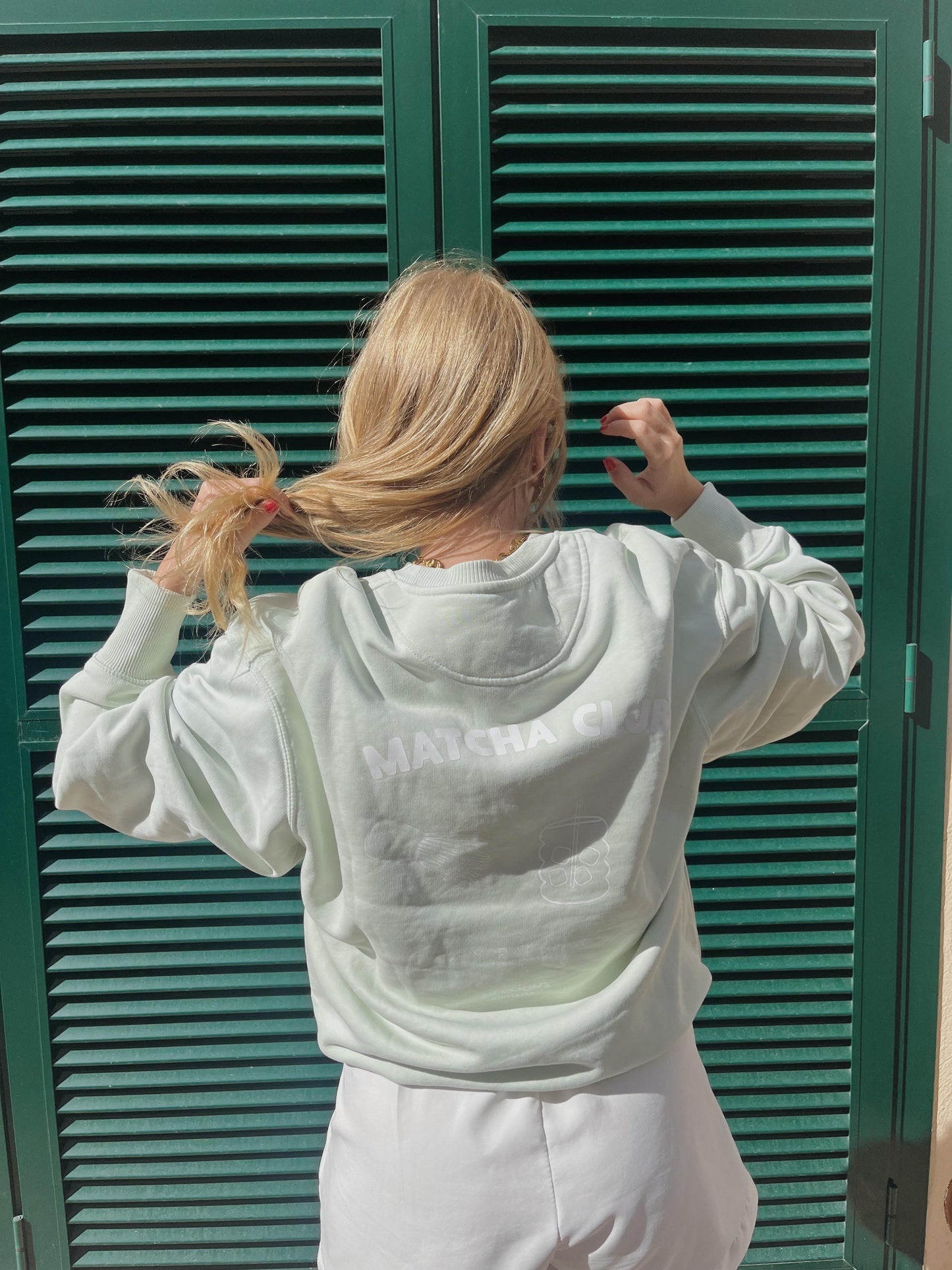 SWEATER MATCHA CLUB