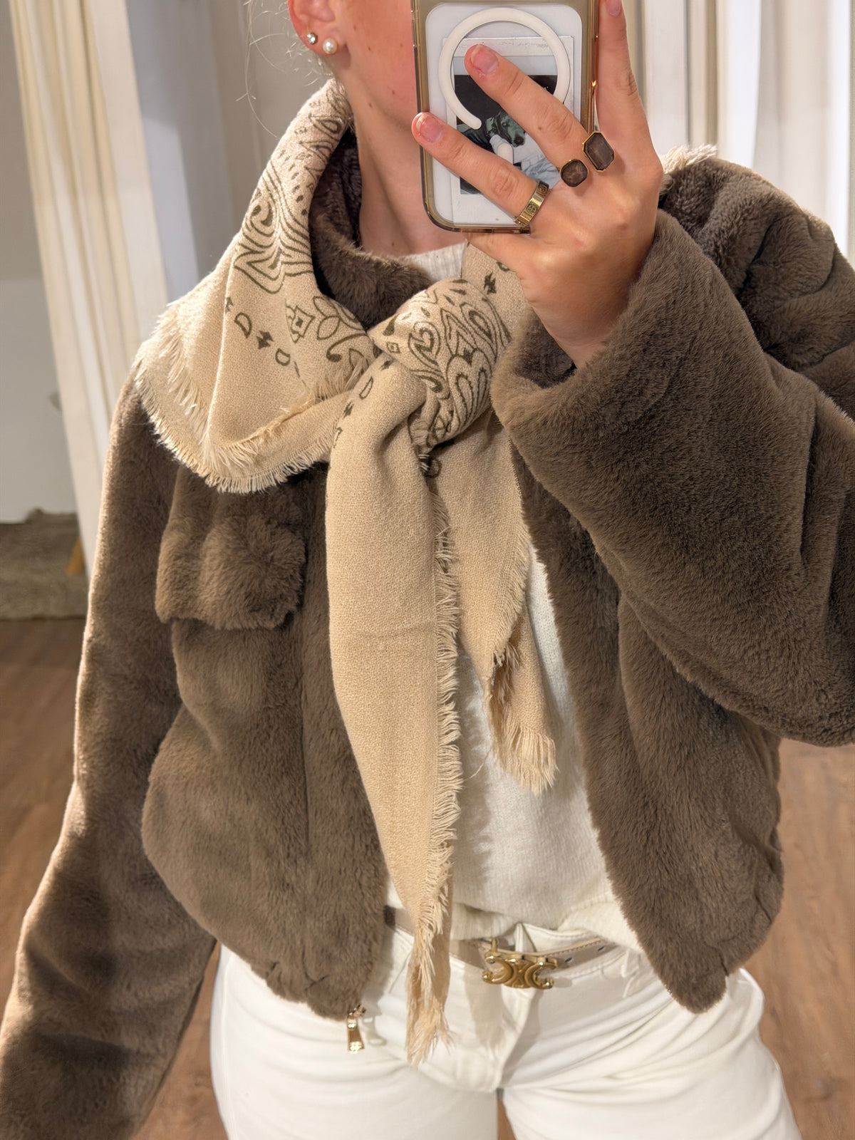 SCARF CAPPUCCINO