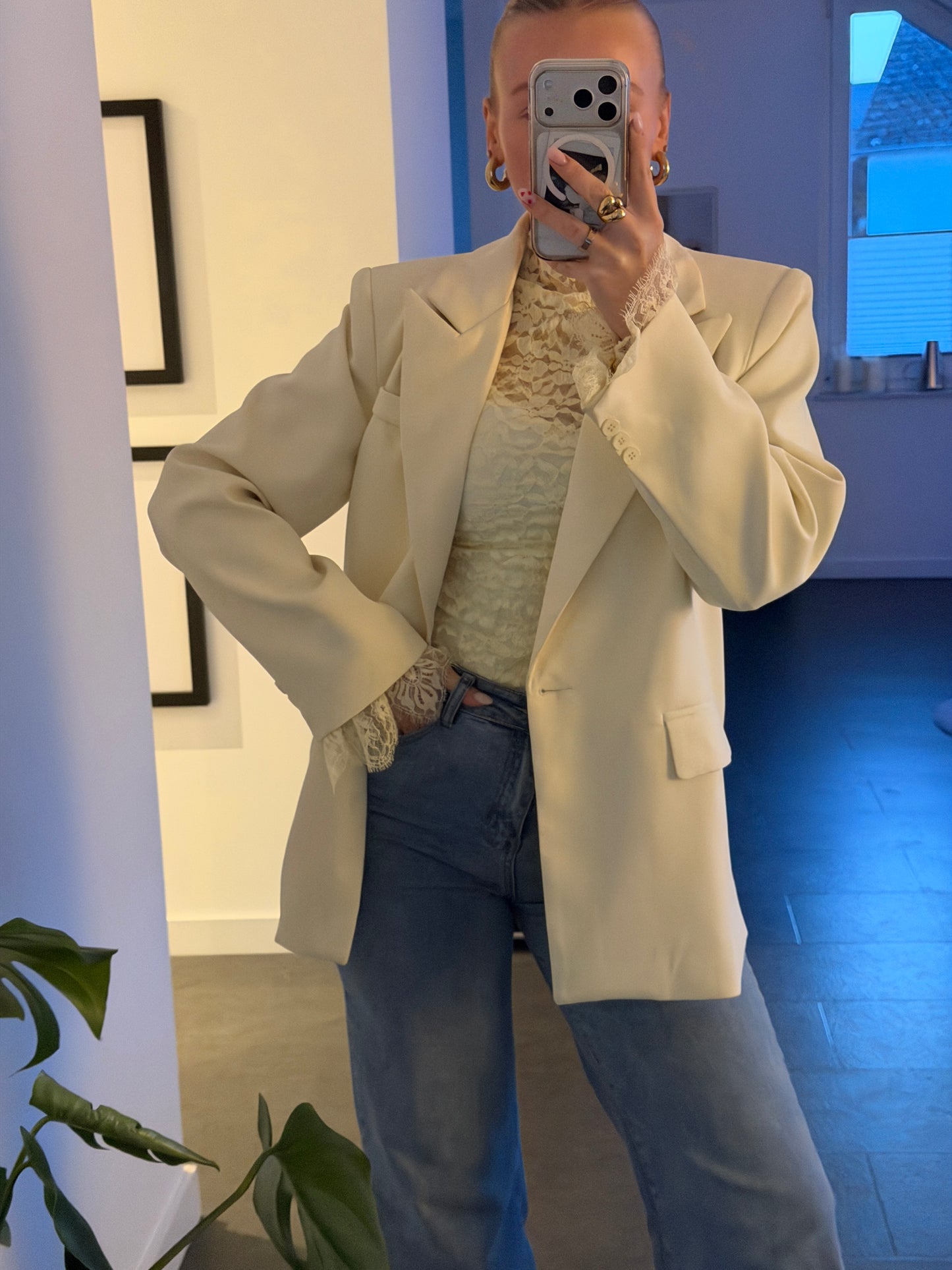 BLAZER BUTTER YELLOW
