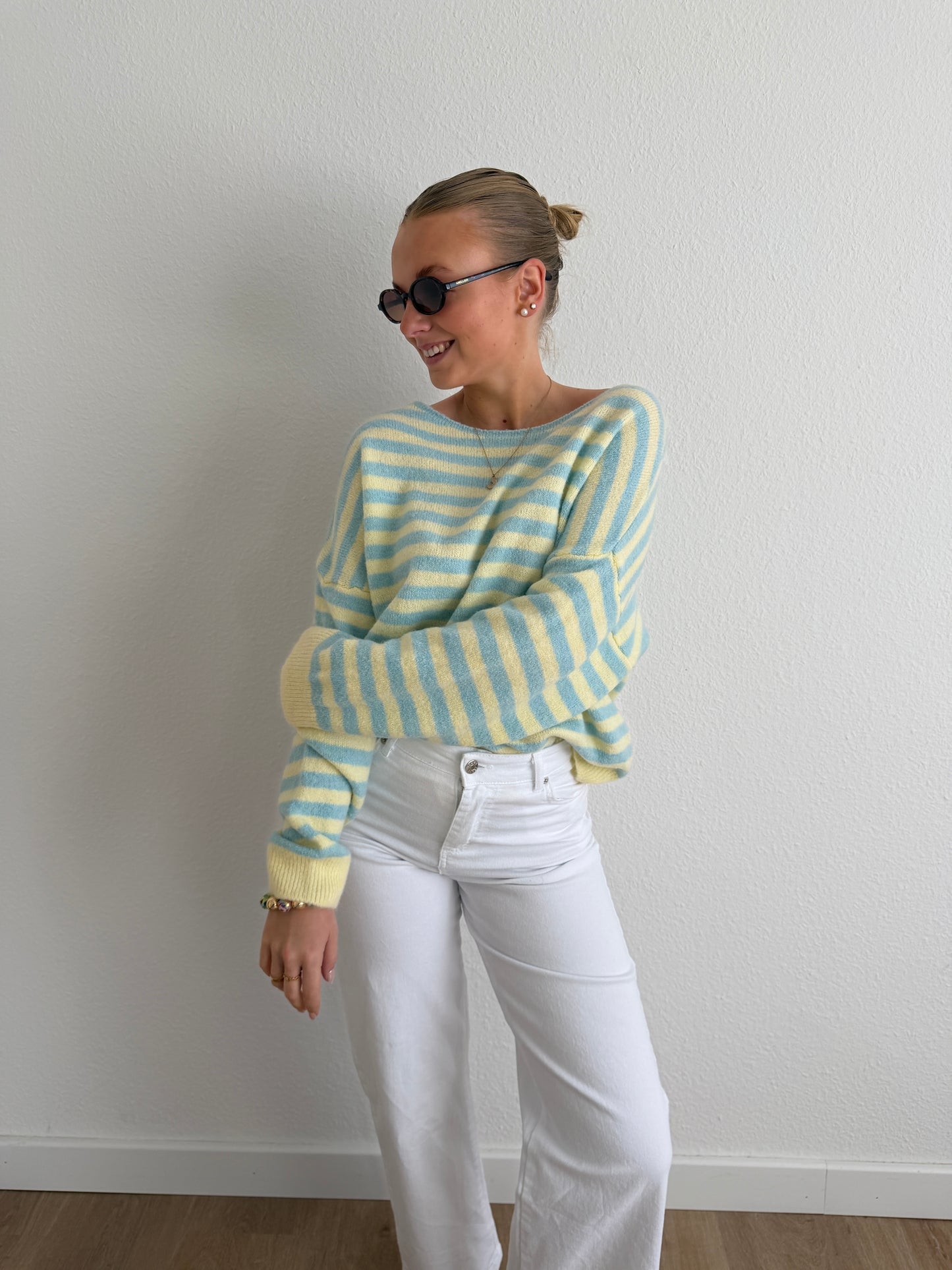 PULLOVER BLUE YELLOW