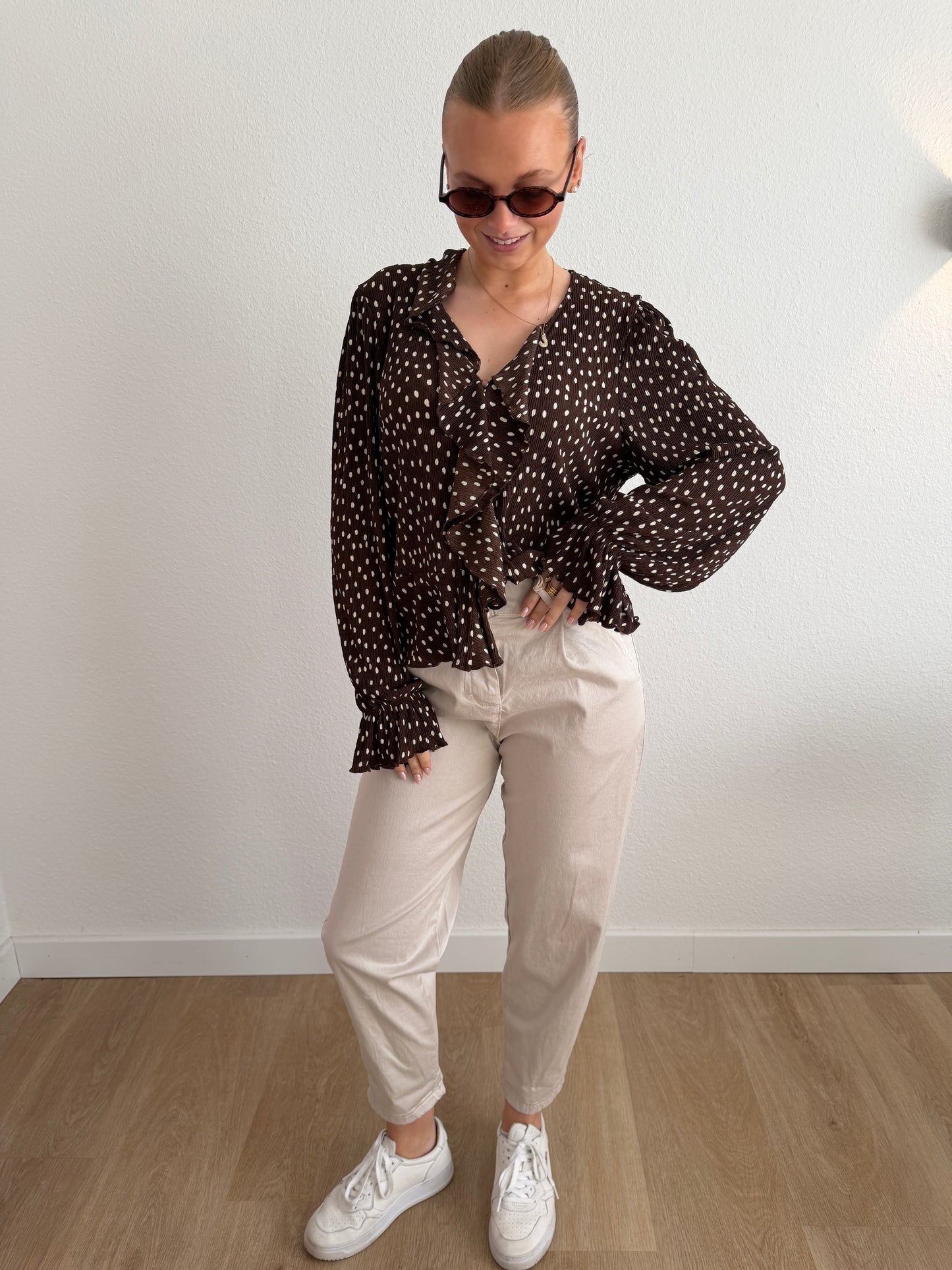 BLUSE BRAUN