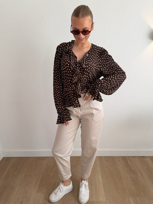 BLUSE BRAUN