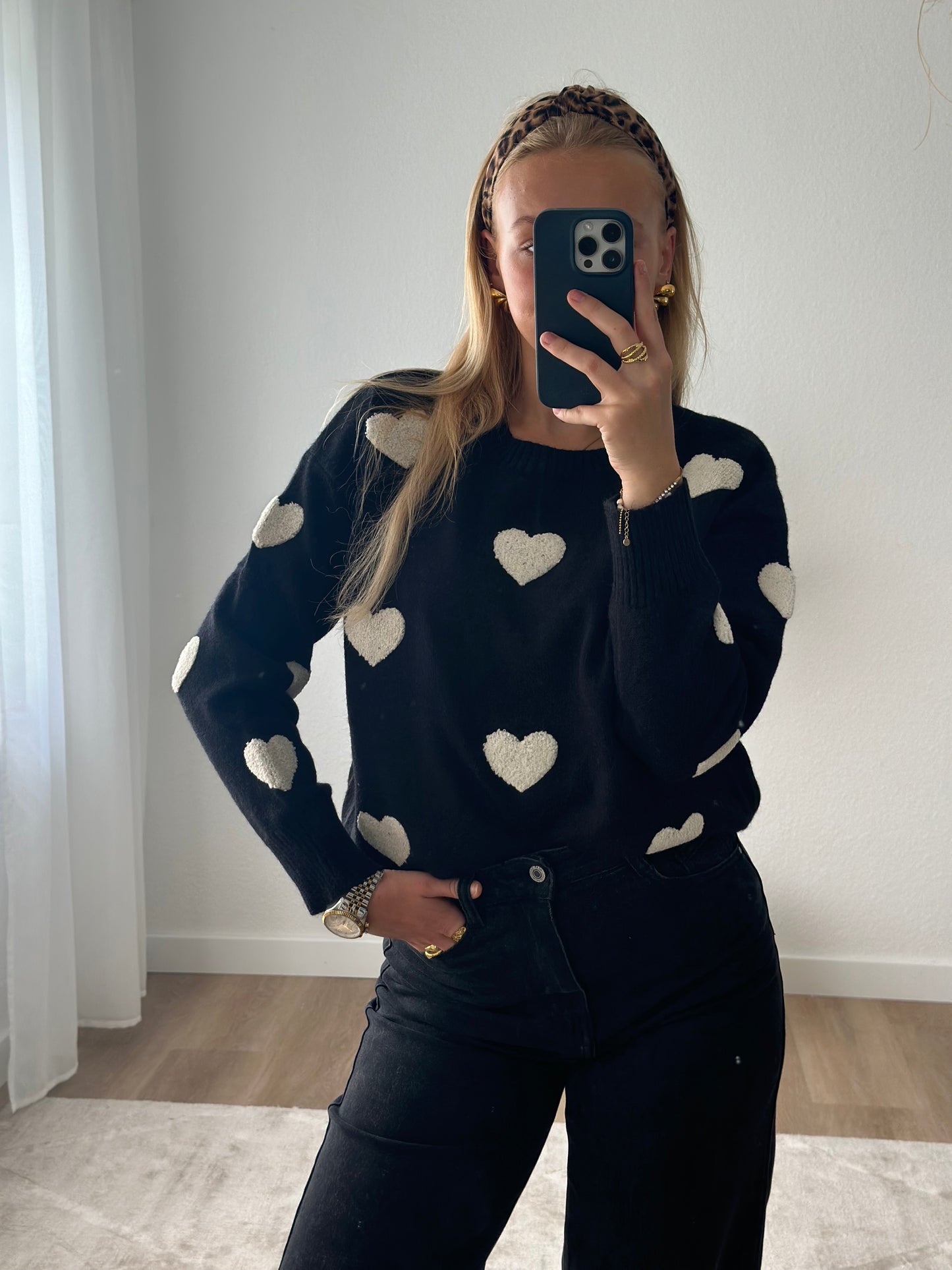 PULLOVER HERZ