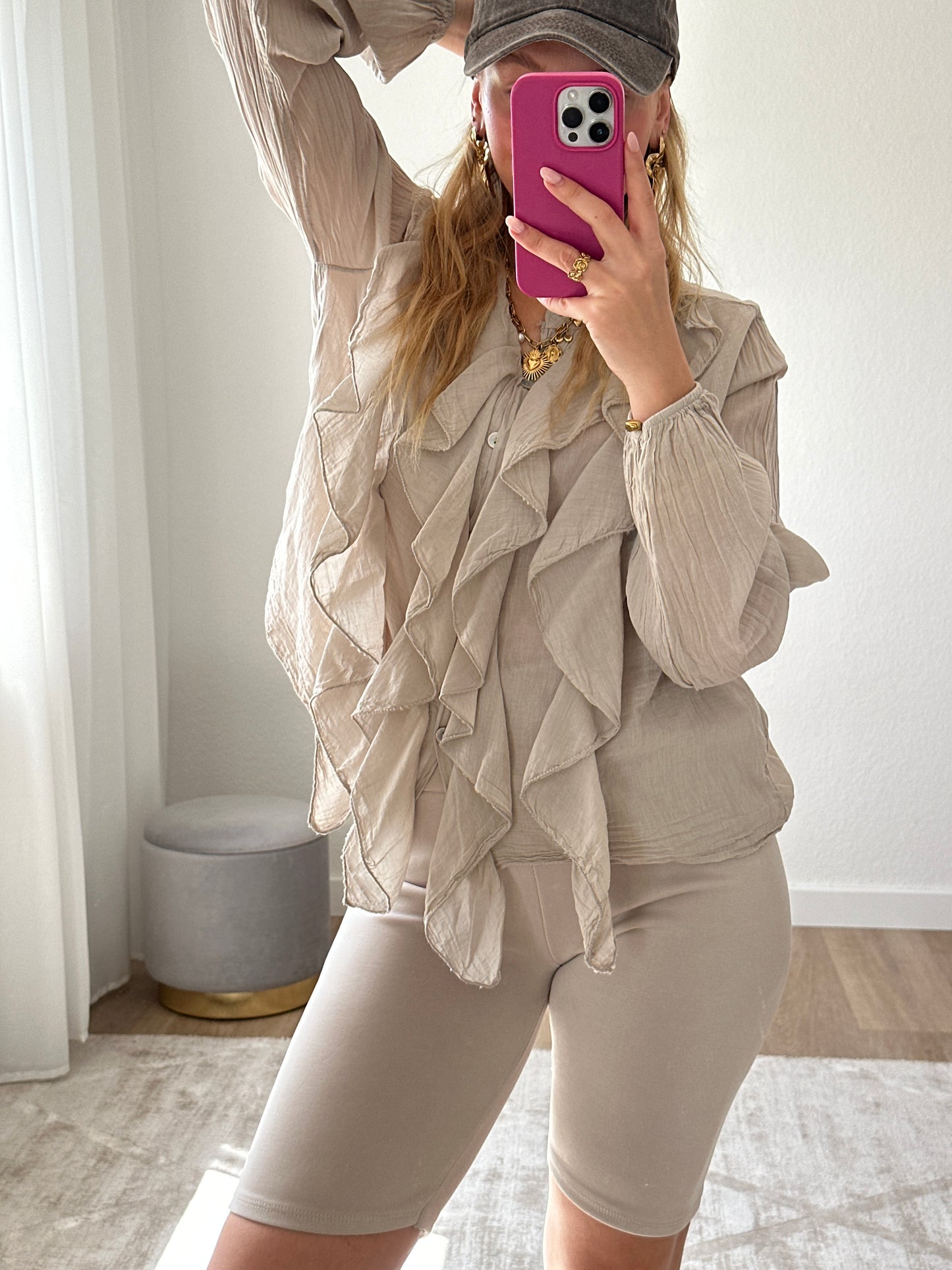BLUSE CHARM BEIGE