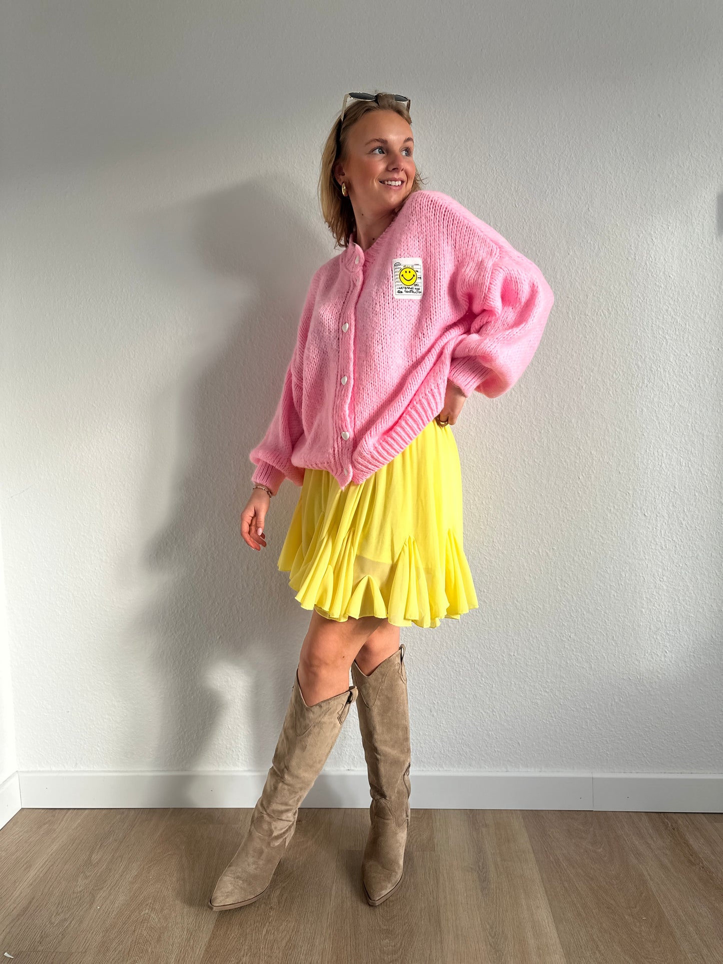 CARDIGAN PINK