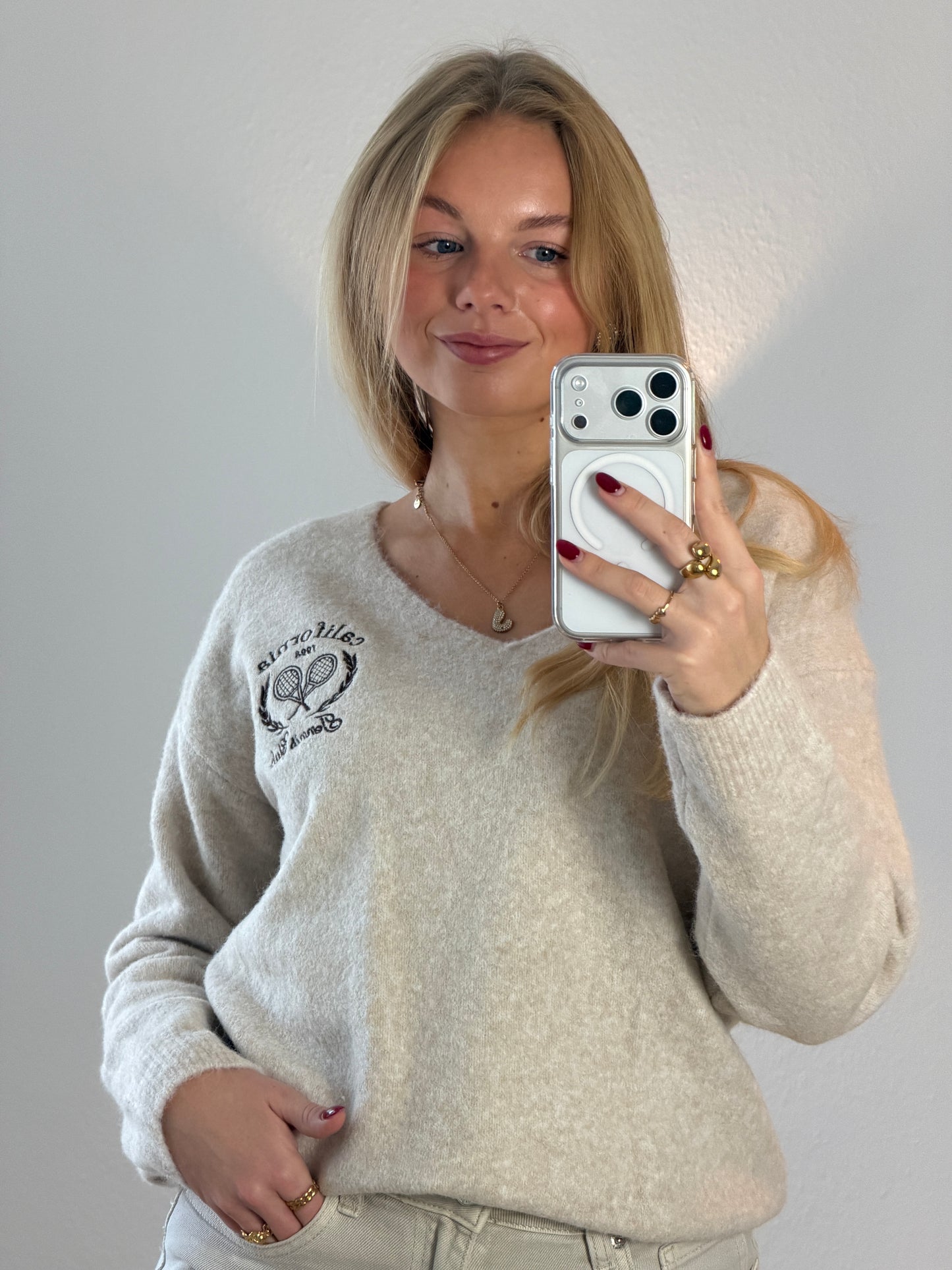 PULLOVER CALIFORNIA TENNIS ROSA