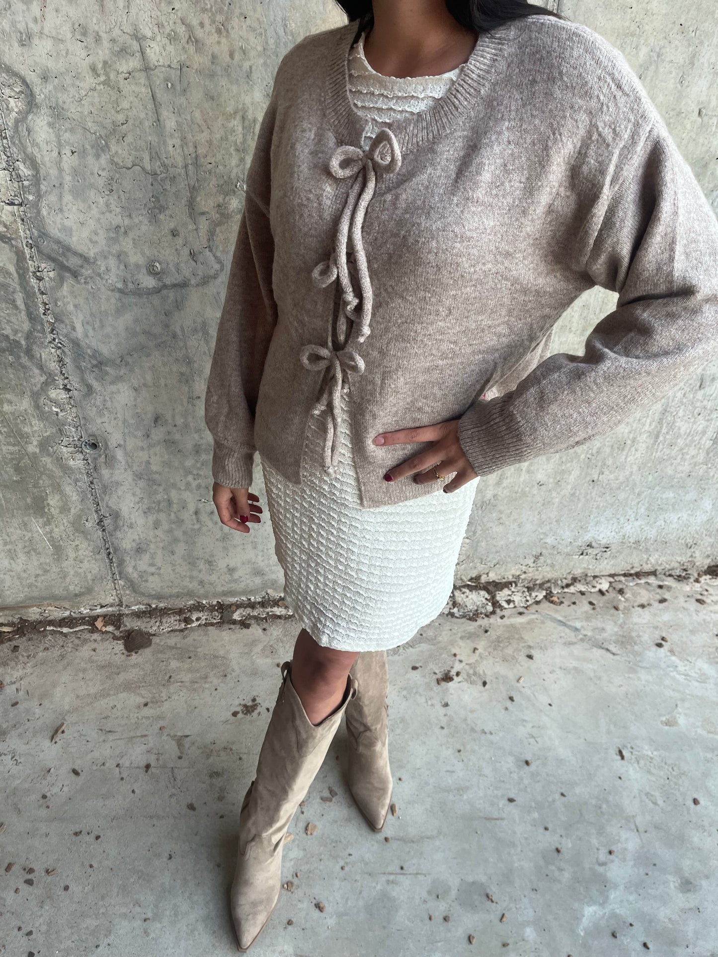 CARDIGAN BEIGE