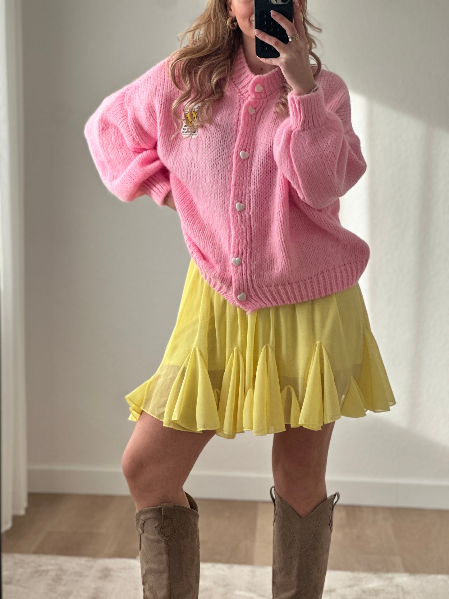 CARDIGAN PINK