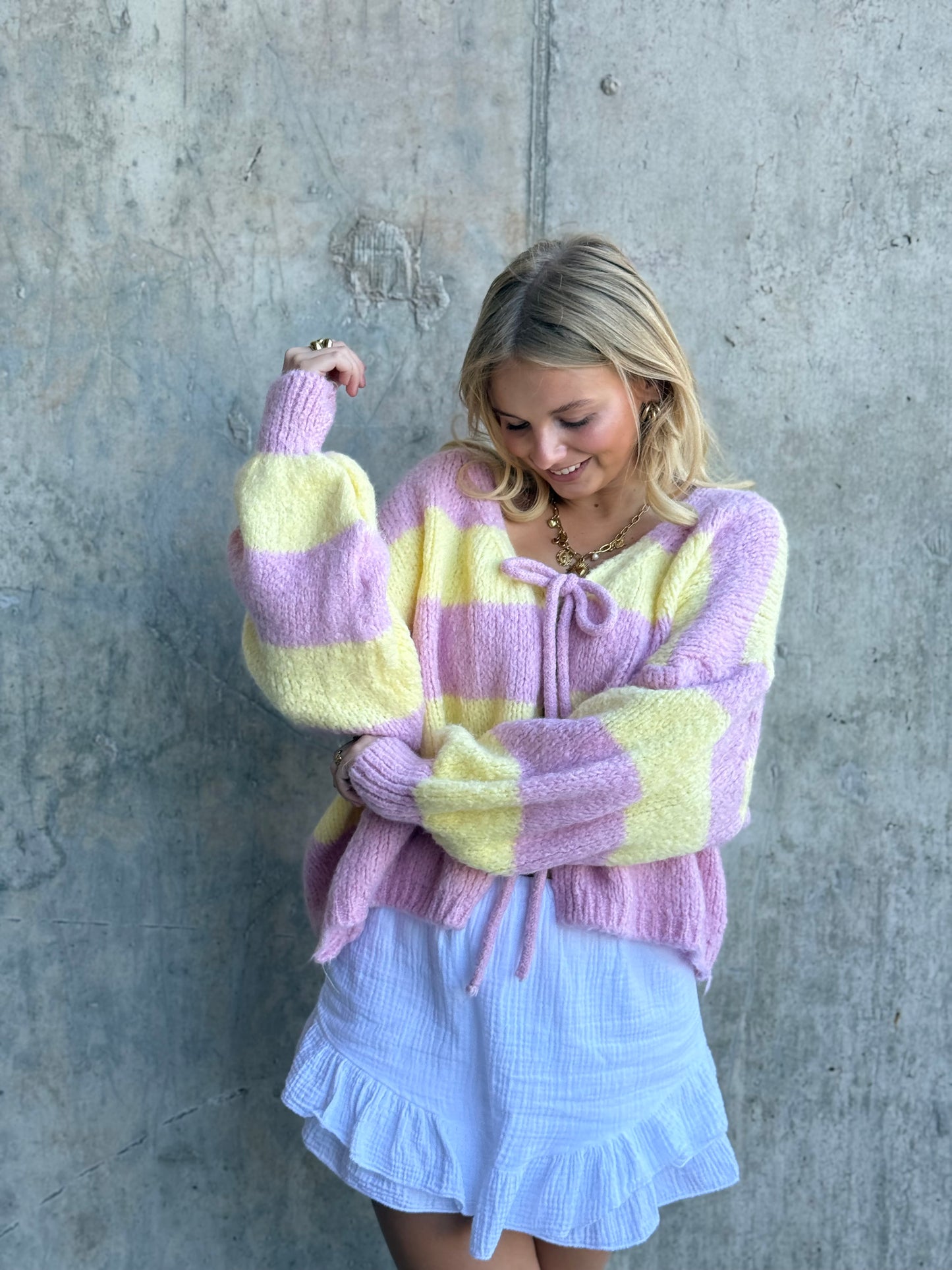 CARDIGAN LEMON