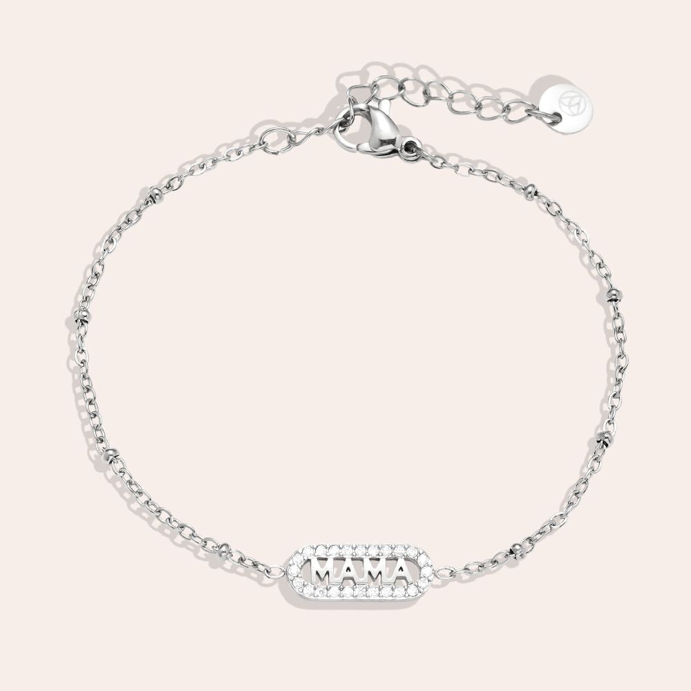 ARMBAND MAMA SILBER