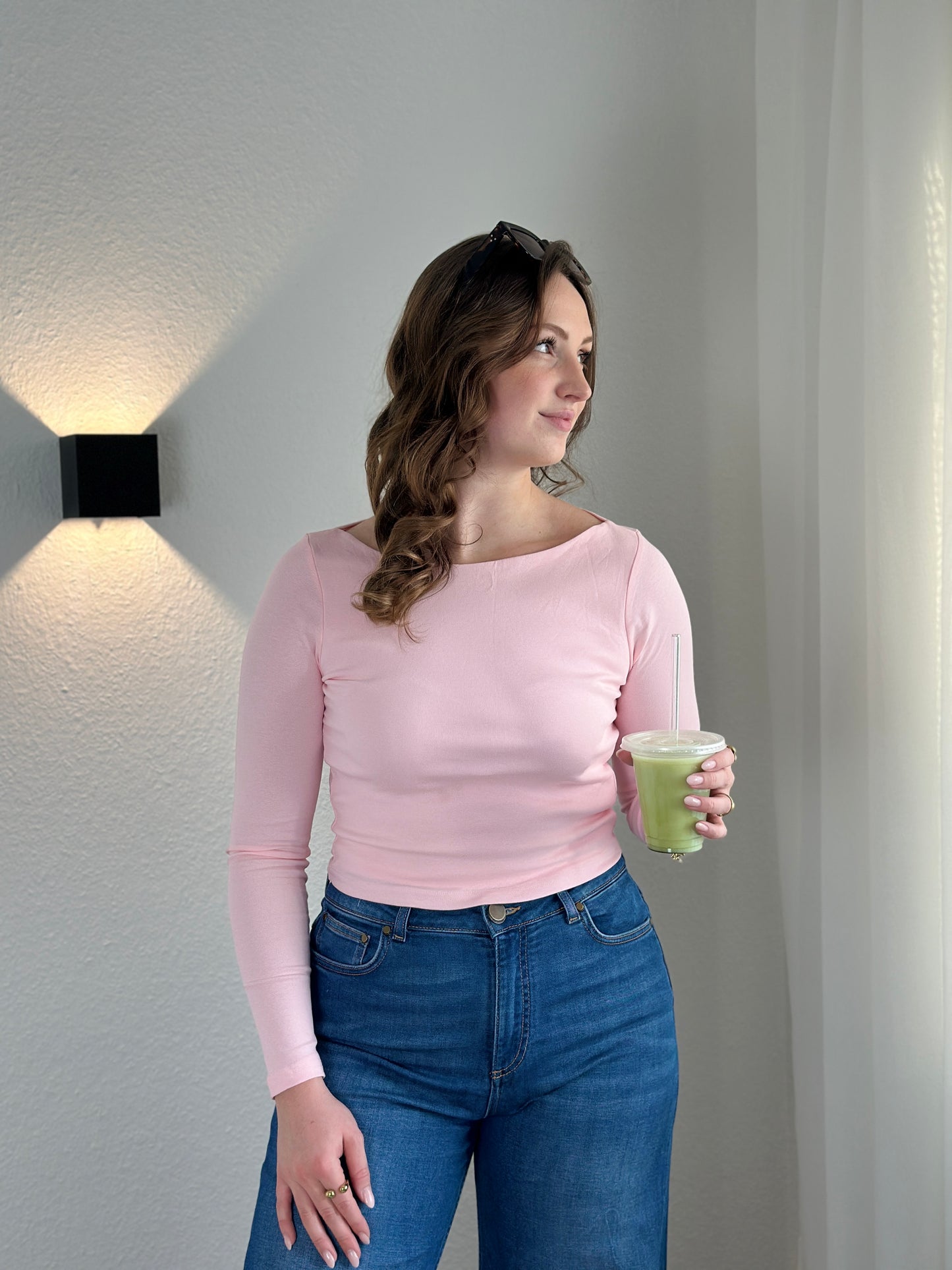 SEAMLESS LONGTOP ROSE