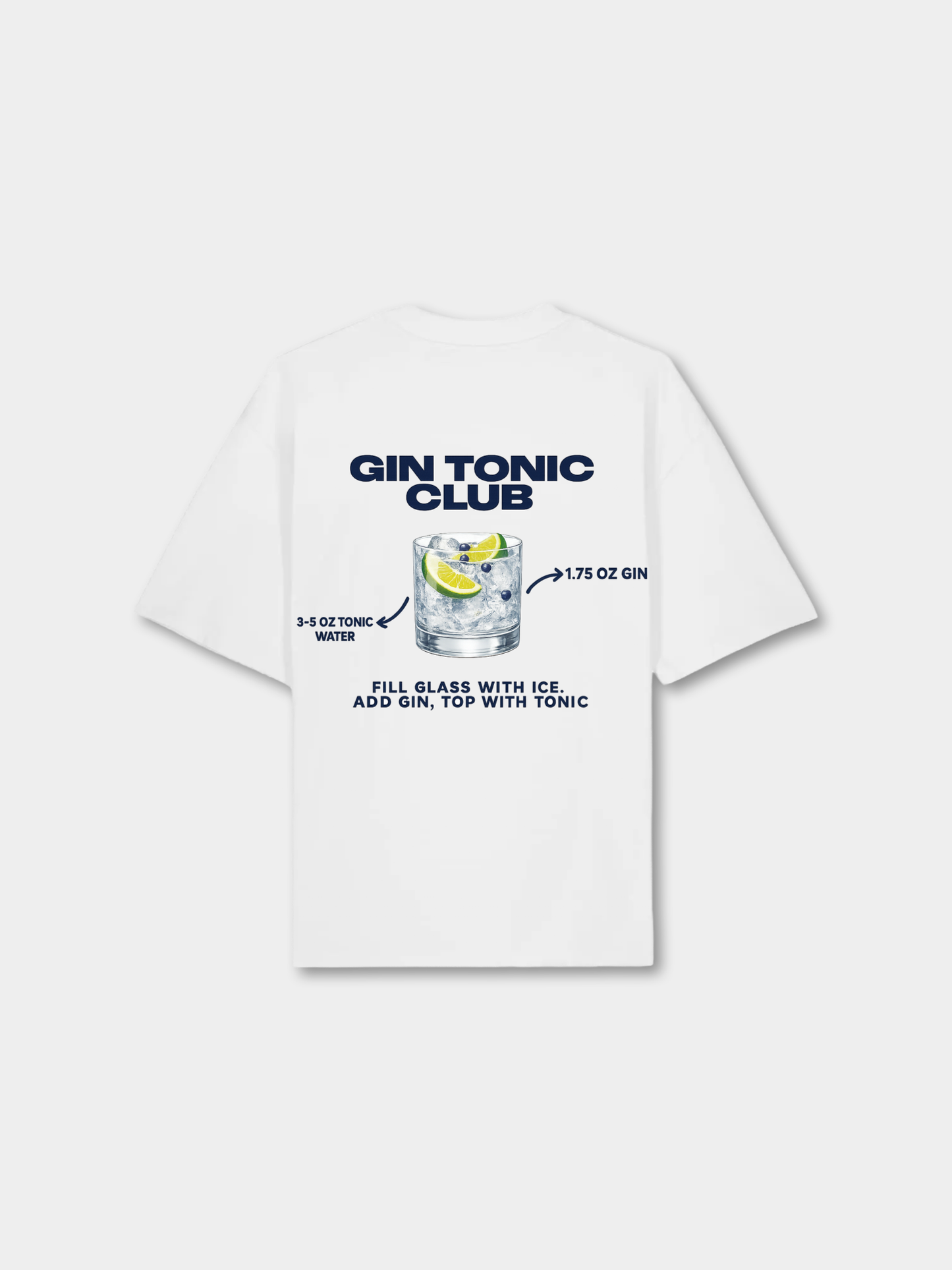 GIN TONIC T-SHIRT🍋