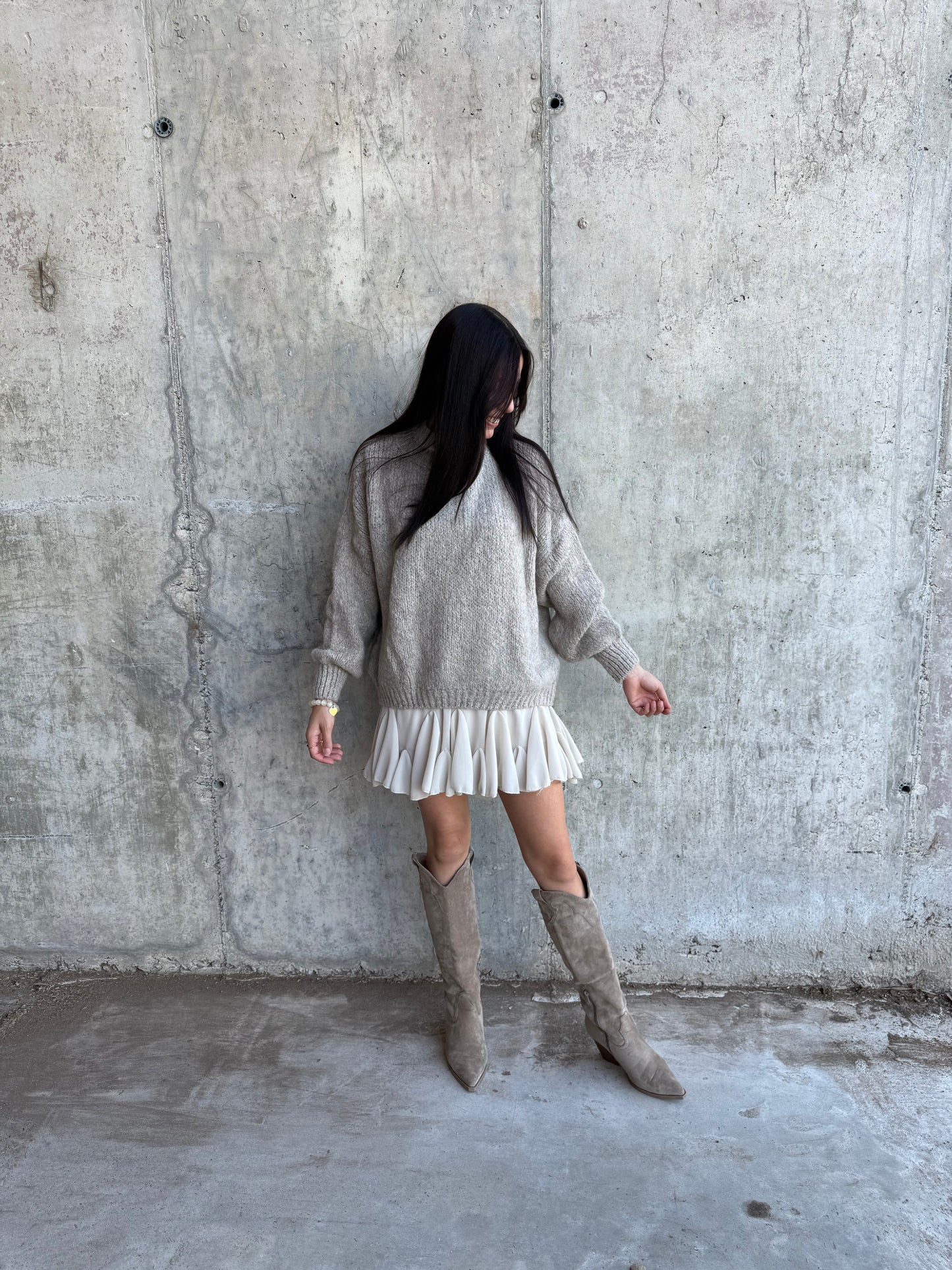PULLOVER BEIGE