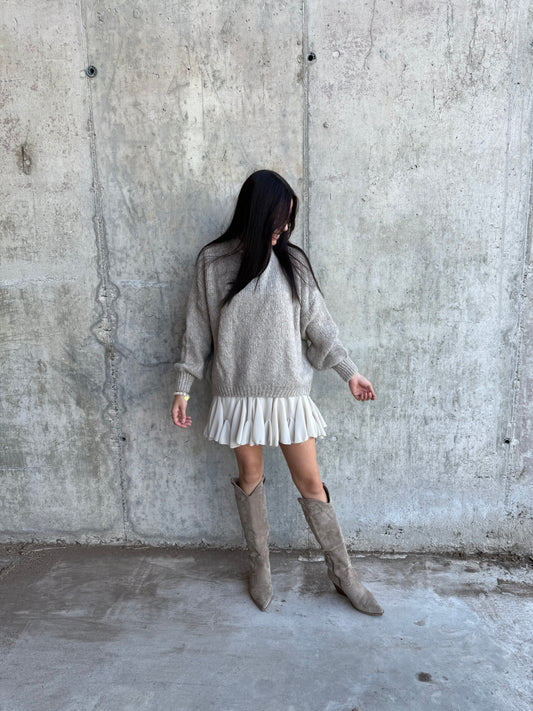 PULLOVER BEIGE