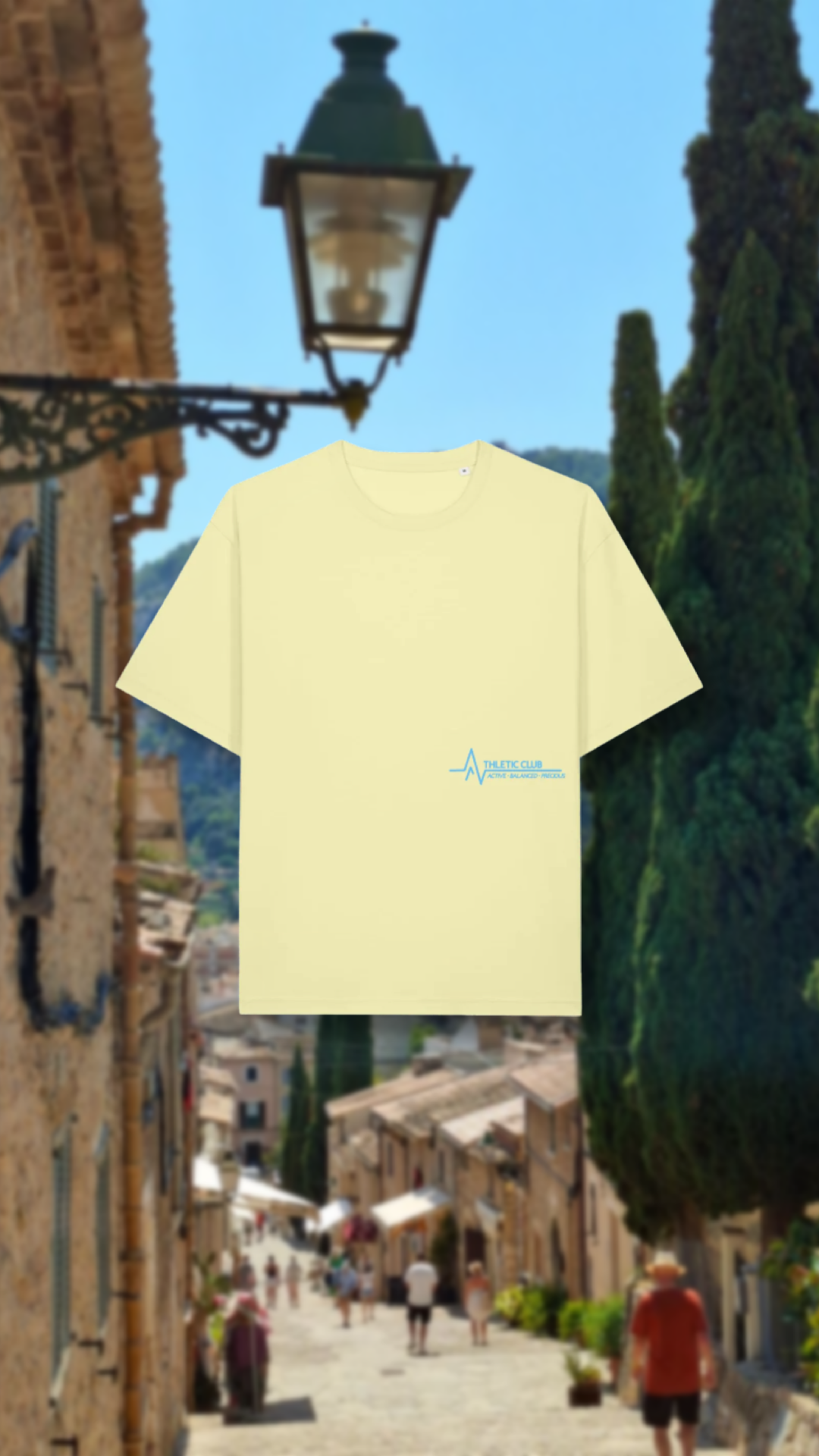 T SHIRT ATHLETIC YELLOW