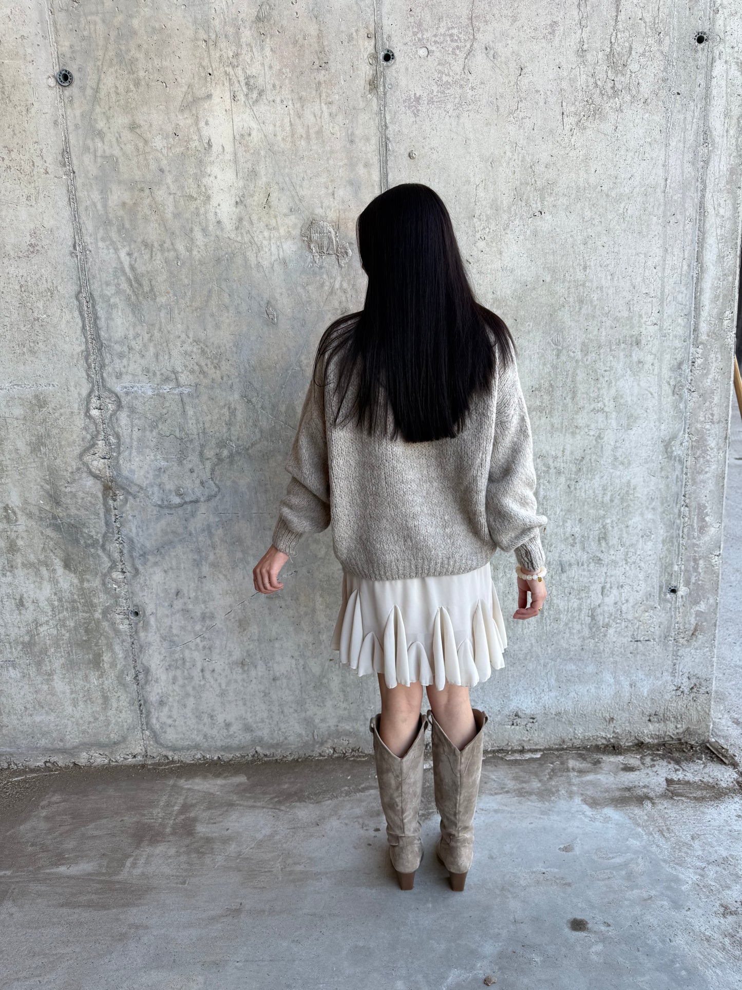 PULLOVER BEIGE