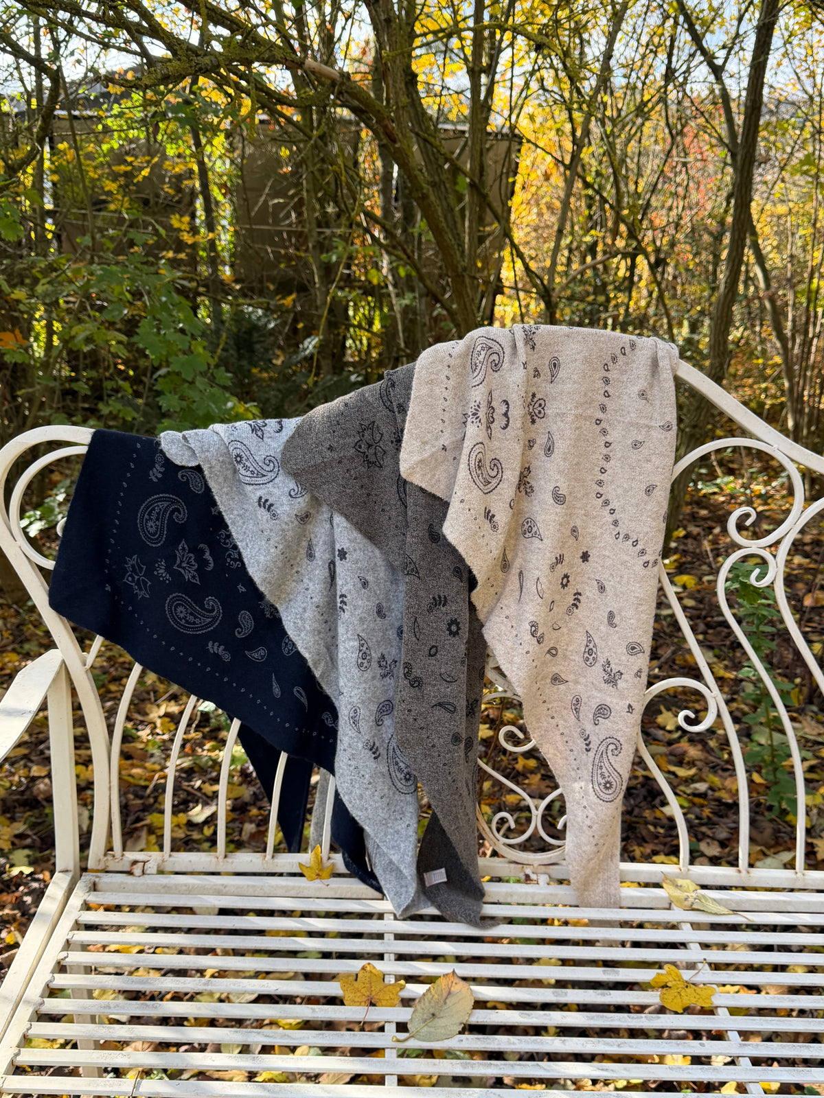SCARF DARKBLUE