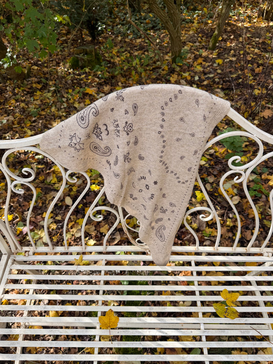 SCARF SOFT BEIGE